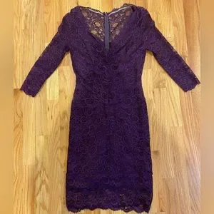 Nicole Miller Dresses | Nicole Miller Such A Duchess Purple Lace Dress | Color: Purple | Size: 0 | Pm-02789897's Closet Nicole Miller Dresses | Nicole Miller Such A Duchess Purple Lace Dress | Color: Purple | Size: 0 | Pm-02789897's Closet